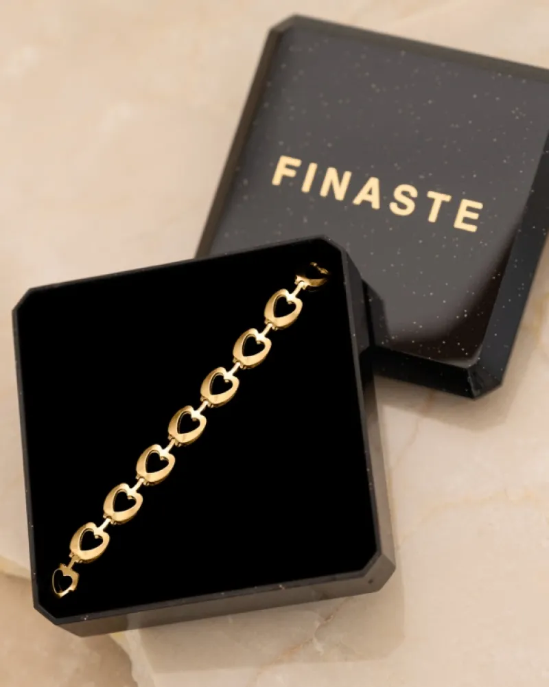 Finaste Amour ketting goudkleurig Outlet