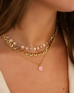 Finaste Amour ketting goudkleurig Outlet