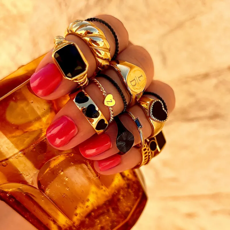 Finaste Angel ring goudkleurig Clearance