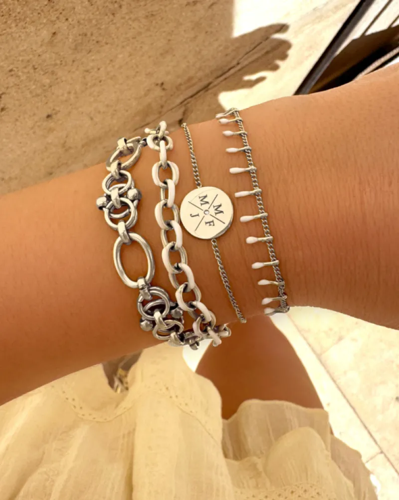 Finaste Armband 4 initials exclusive Hot