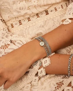 Finaste Armband Chunky 2 initials Online