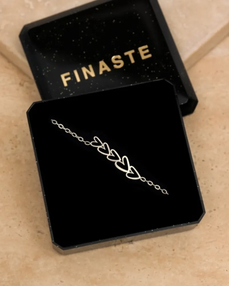 Finaste Armband love hearts multi Sale