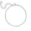 Finaste Armband Met Bolletjes groen Sale