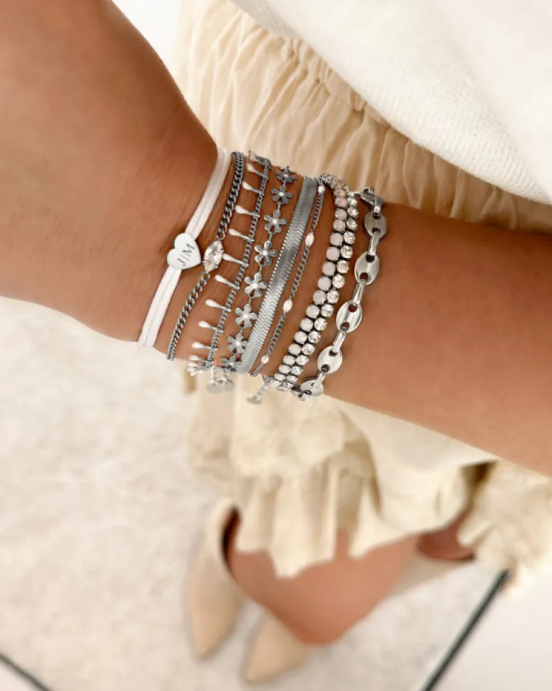 Finaste Armband met chunky chains Sale