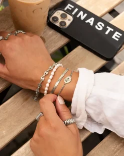 Finaste Armband met chunky chains Sale