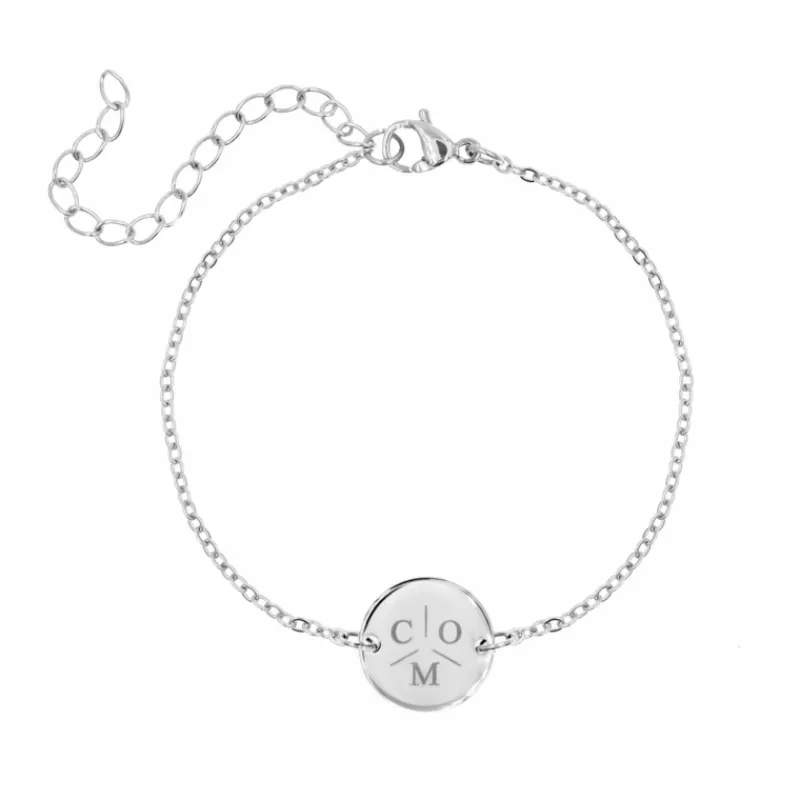 Finaste Armband Met Drie Letters Fashion