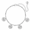 Finaste Armband met namen 4 muntjes Online