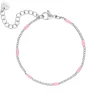 Finaste Armband Met Roze Bolletjes Outlet