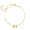 Finaste Armband met strikje goudkleurig Best