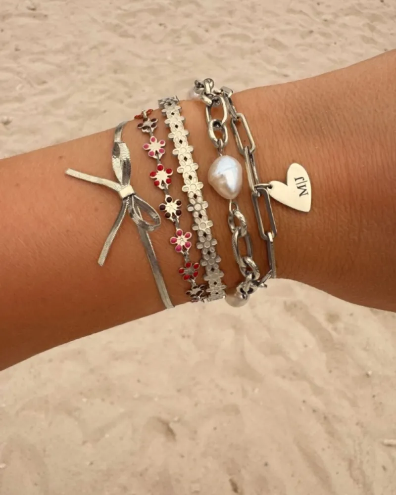 Finaste Armband met trending strikje Clearance