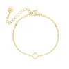 Finaste Armband mini clover goudkleurig Hot