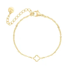 Finaste Armband mini clover goudkleurig Hot