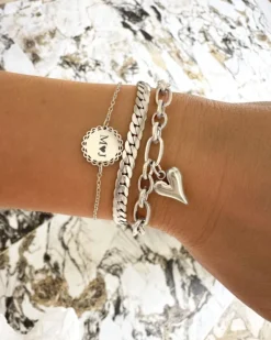 Finaste Armband platte chain Outlet