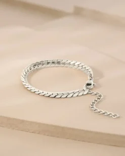 Finaste Armband platte chain vintage Best