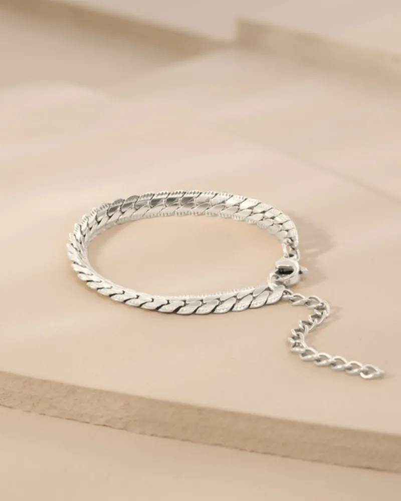 Finaste Armband platte chain vintage Best