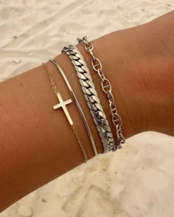 Finaste Armband platte chain vintage Best