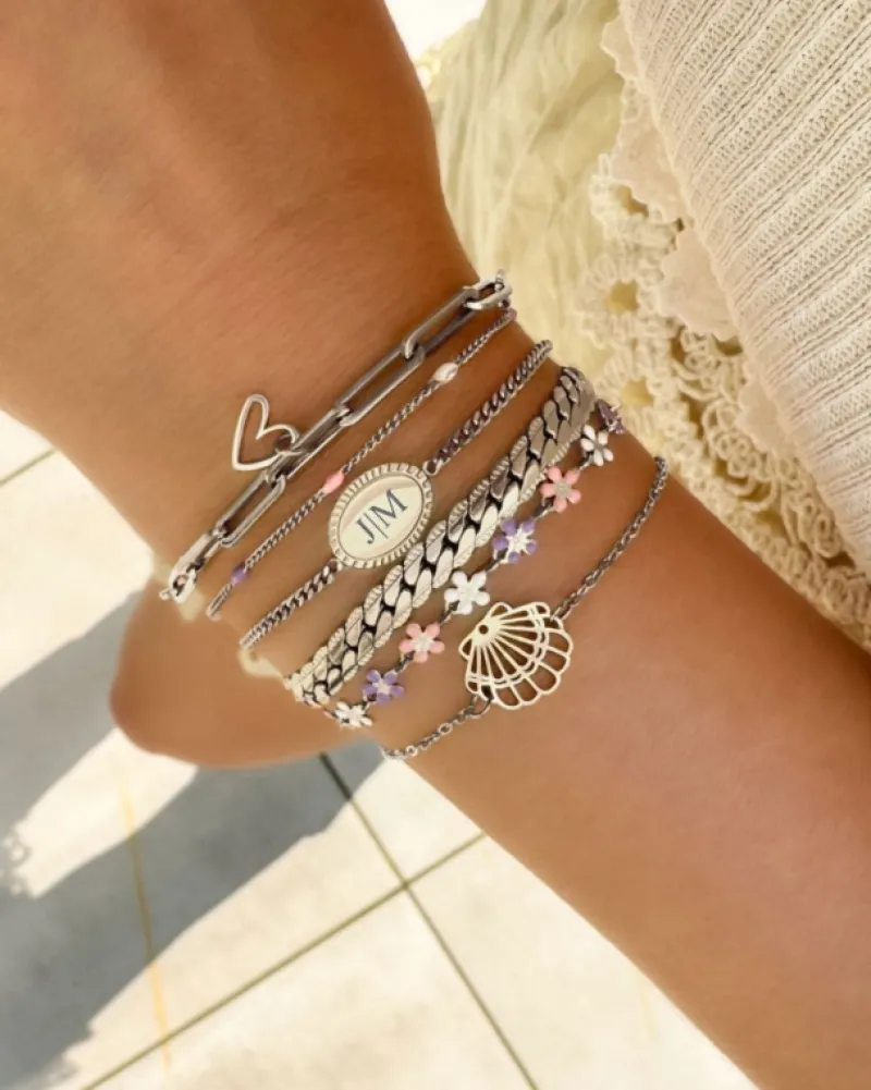 Finaste Armband platte chain vintage Best