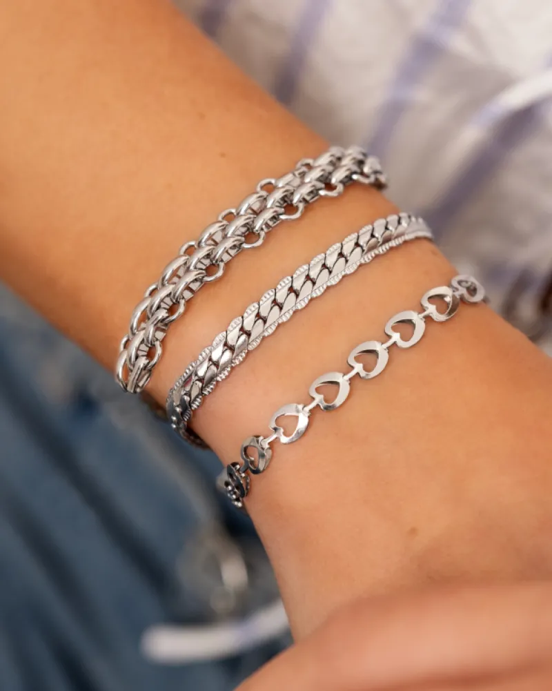 Finaste Armband platte chain vintage Best