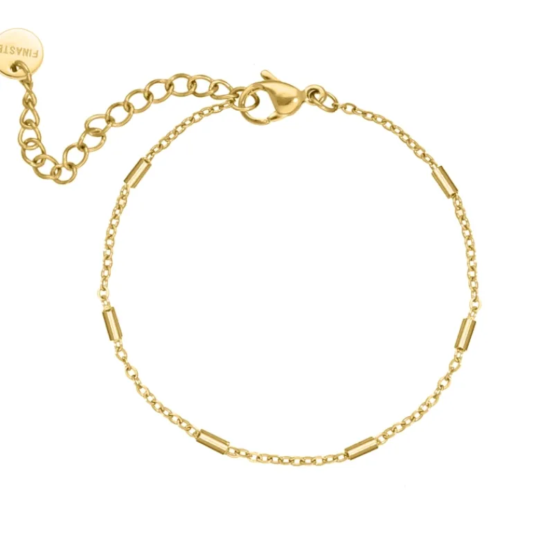 Finaste Armband Schakeltjes Mix Goudkleurig Best