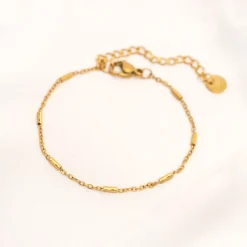 Finaste Armband Schakeltjes Mix Goudkleurig Best