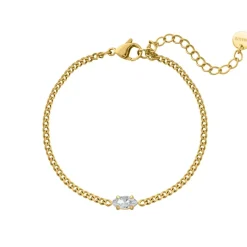 Finaste Armband sparkle marquise goldplated Online