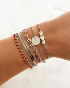 Finaste Armband triple crystals New