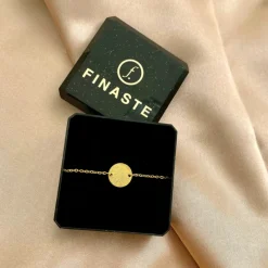 Finaste Armband vingerafdruk goud kleurig Sale