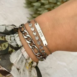 Finaste Armparty Personaliseren Kleur Zilver Fashion