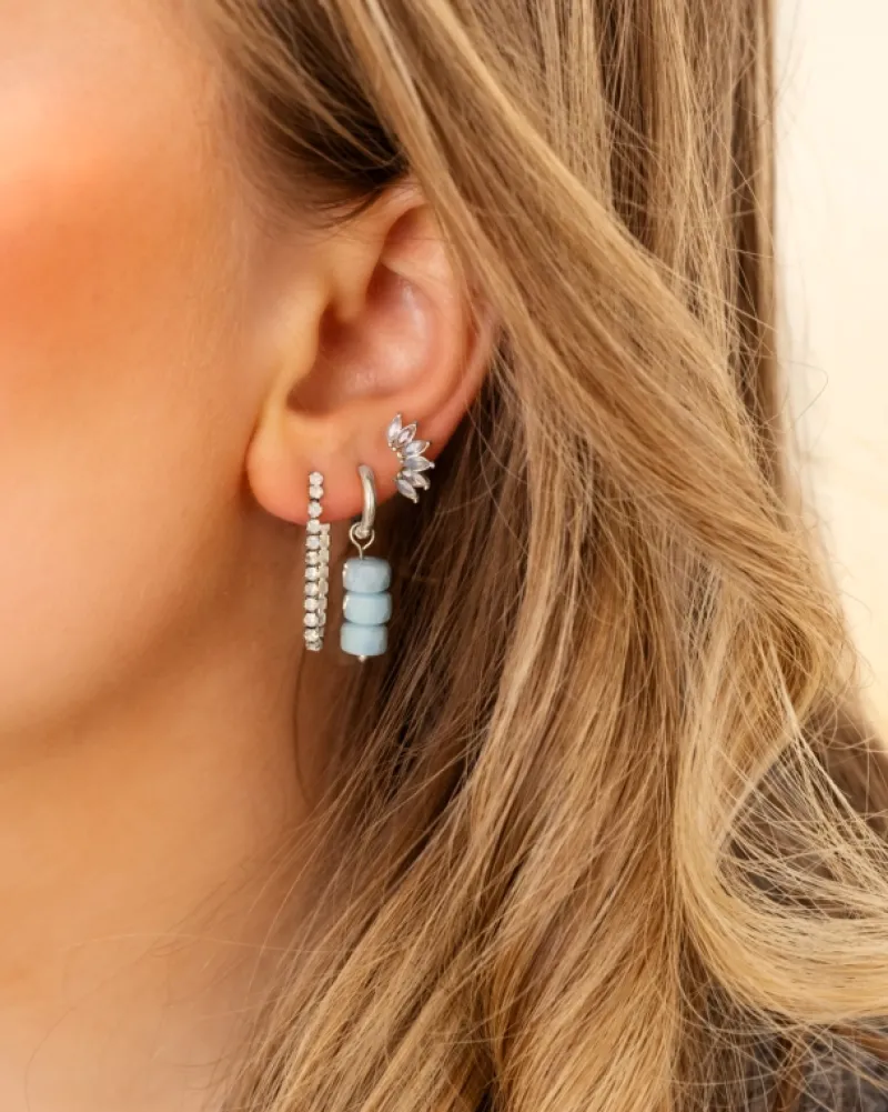 Finaste Baby blue oorbellen Outlet