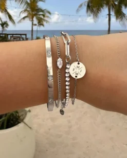 Finaste Bangle met steentjes Best