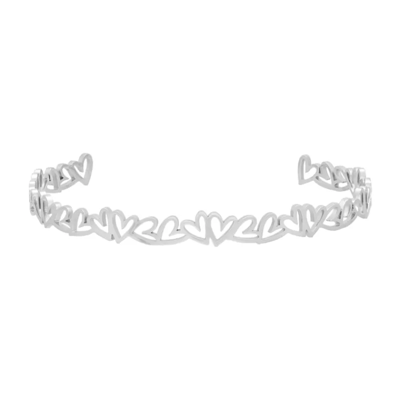 Finaste Bangle open hearts Online