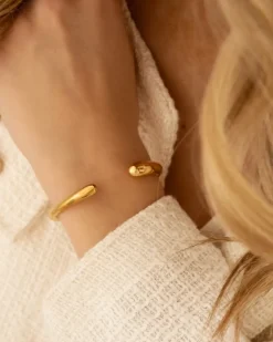 Finaste Bangle teardrop goudkleurig Online