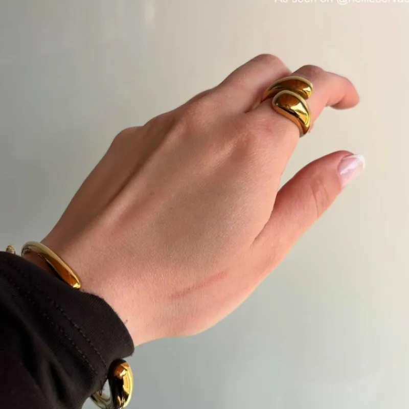 Finaste Bangle teardrop goudkleurig Online