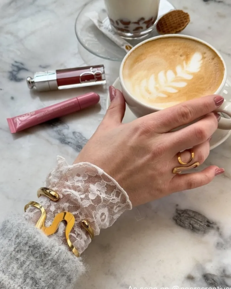 Finaste Bangle teardrop goudkleurig Online