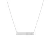 Finaste Bar ketting vingerafdruk Clearance