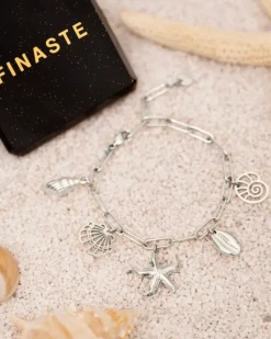 Finaste Bedelarmband met schelpjes Clearance