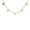 Finaste Bedelketting love story goudkleurig Best