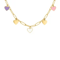 Finaste Bedelketting love story goudkleurig Best
