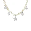 Finaste Bedelketting met steentjes Outlet