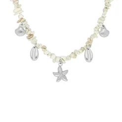 Finaste Bedelketting met steentjes Outlet