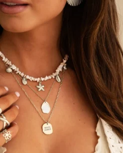 Finaste Bedelketting met steentjes Outlet