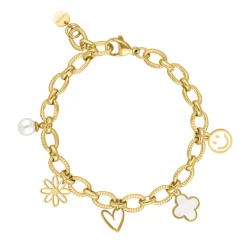 Finaste Bestselling charm bracelet goldplated Fashion
