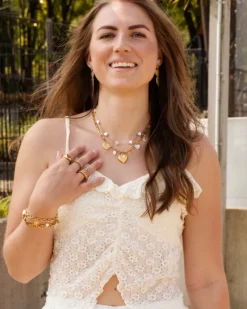 Finaste Bestselling charm bracelet goldplated Fashion