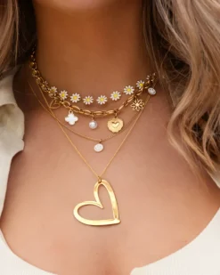Finaste Bestselling charm necklace goldplated Best