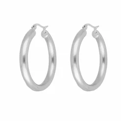Finaste Big musthave hoops Clearance