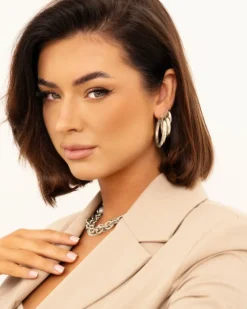 Finaste Big musthave hoops Clearance