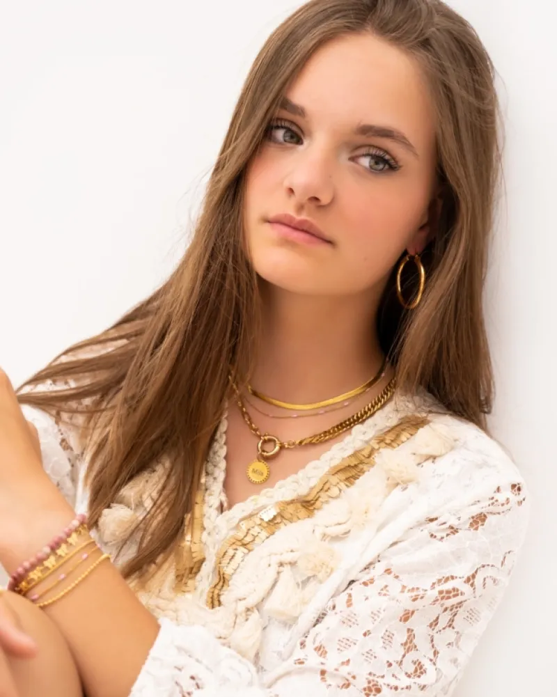 Finaste Big musthave hoops goud kleurig Discount