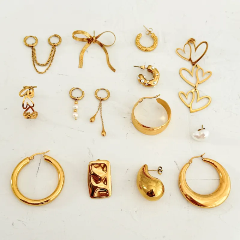 Finaste Big musthave hoops goud kleurig Discount