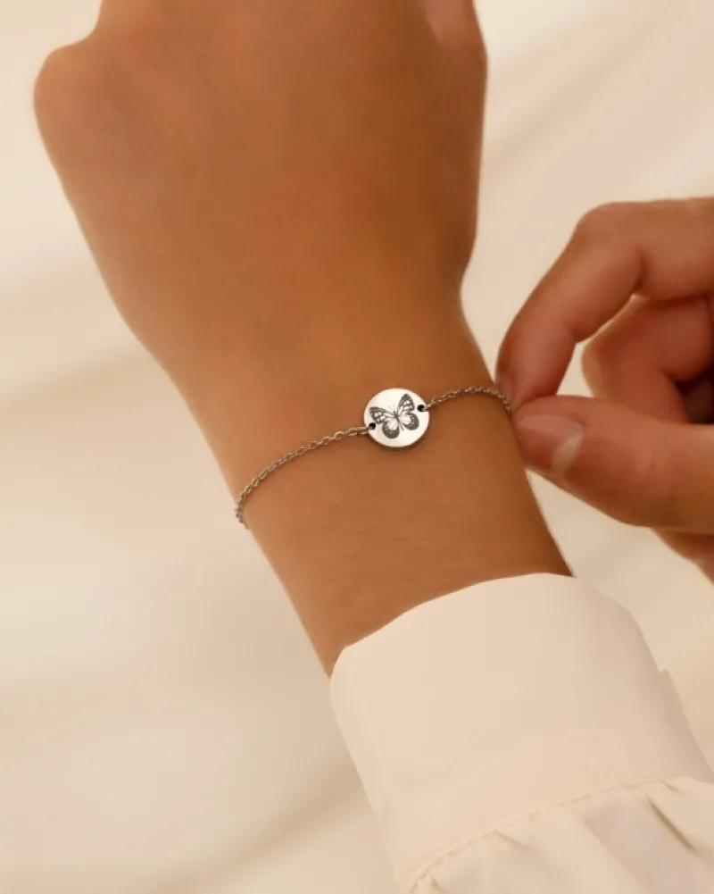 Finaste Birth month butterfly armband Clearance