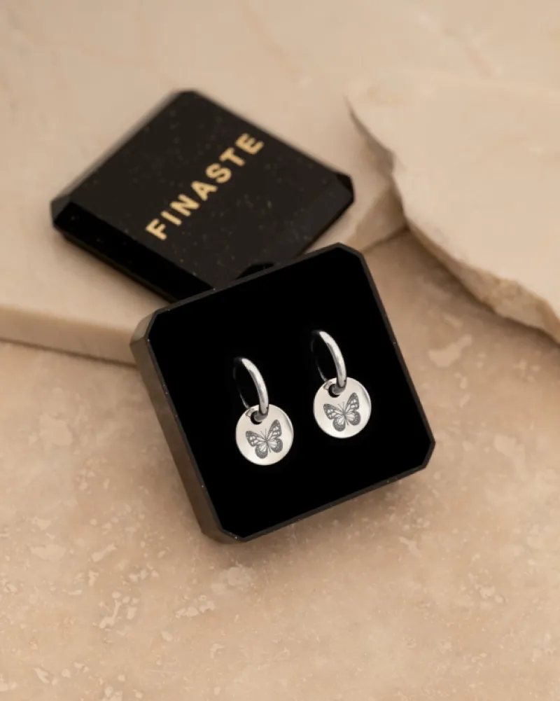 Finaste Birth month butterfly oorbellen Discount